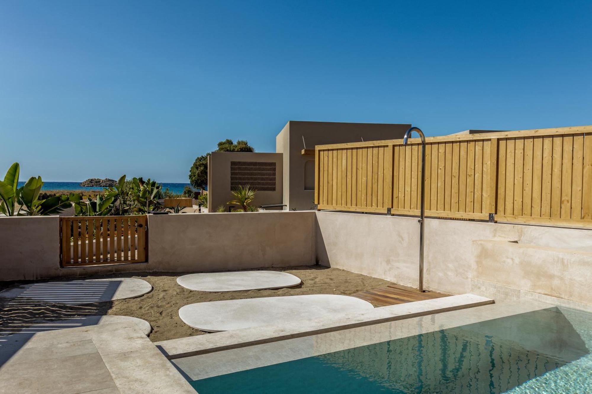 Unique Blue! Resort And Villas Adults Only Karteros Dış mekan fotoğraf